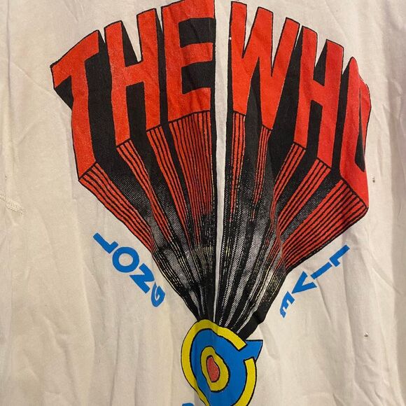 MadeWorn Vintage The Who Tour T shirt 1978 - Picture 3 of 8